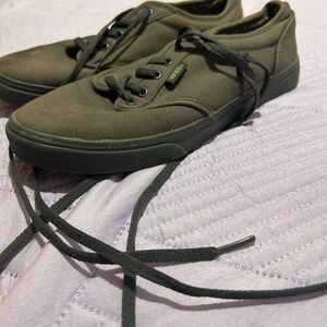 Vans women gray Canvas Sneakers